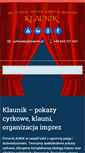 Mobile Screenshot of klaunik.pl