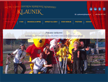 Tablet Screenshot of klaunik.pl
